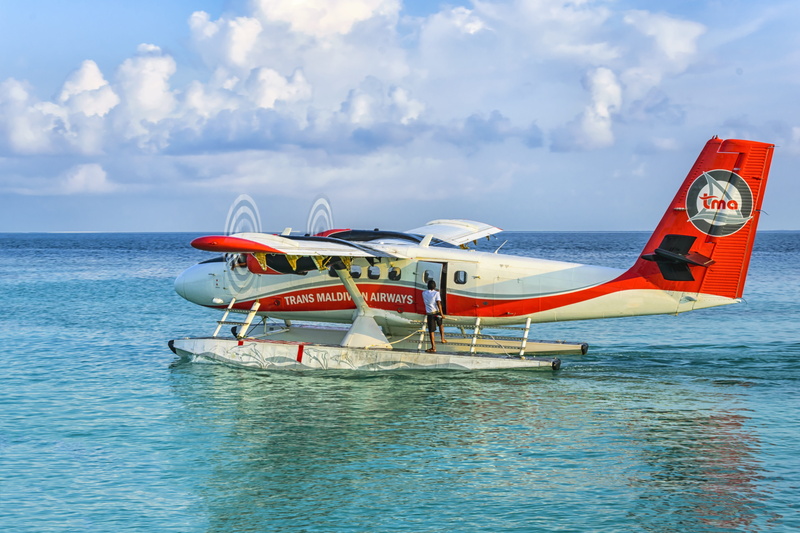 travel Locations, paradise, no people, relaxation, trans maldivian airways, sea, flyer, airplane, dusk, relax, beach, hell, water, maldives, horizon, holiday