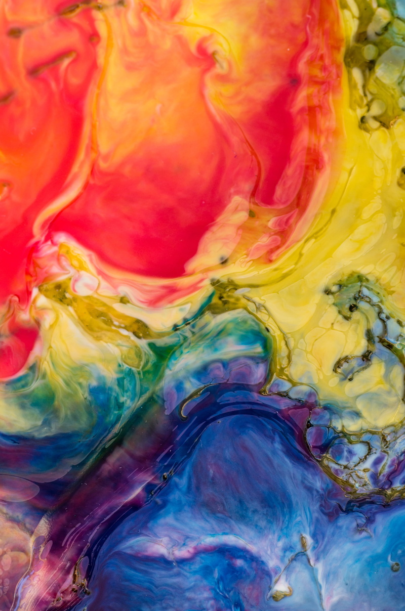 textured effect, red, liquid, wax, art, no people, mixing, backgrounds, hot wax, textured, painting, choice, background, creativity, yellow, flowing, indoors