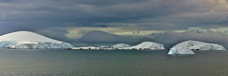 scenic, ice, floating on water, globe, lagoon, cold, environment, outdoors, polar climate, winter, tranquil scene, sky, ocean, atmosphere, iceberg - ice formation