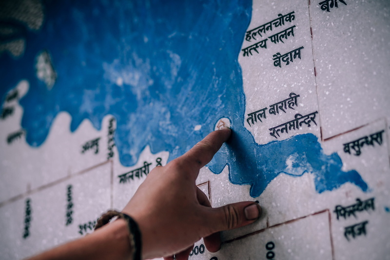 real people, western script, nepal, body part, one person, tourism, human finger, travel Locations, world Map, finger, message, person, travel Destinations