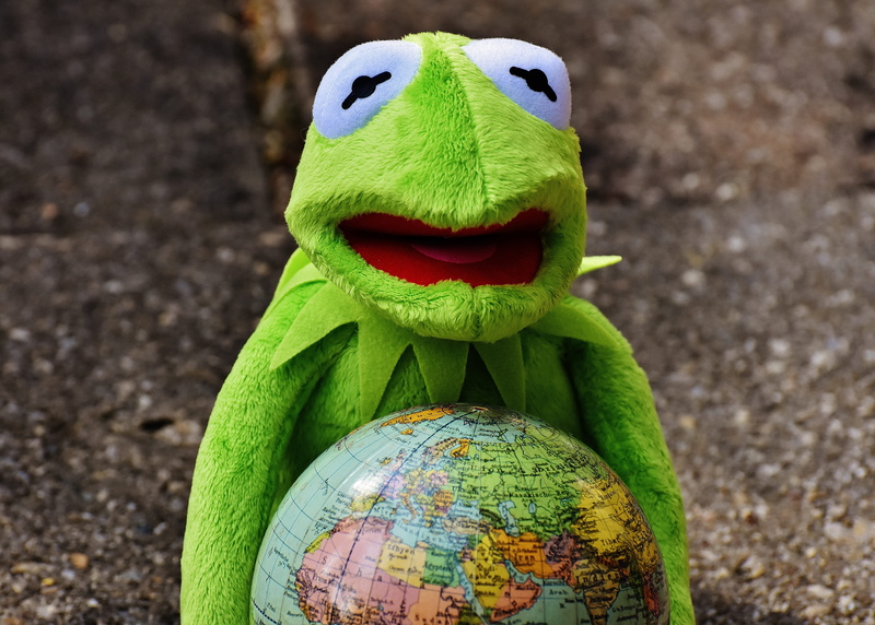 close-up, day, environmental issues, nature, creativity, single object, sphere, funny, art and craft, environment, cute, field, human representation, toy