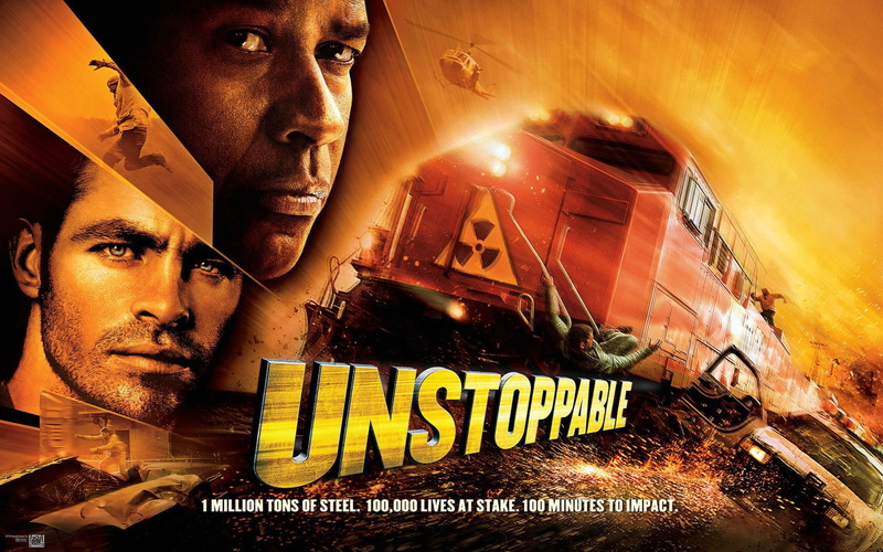 1080P, thriller, train, locomotive, unstoppable, action