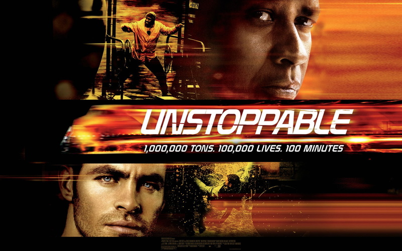 train, thriller, 1080P, unstoppable, action, locomotive