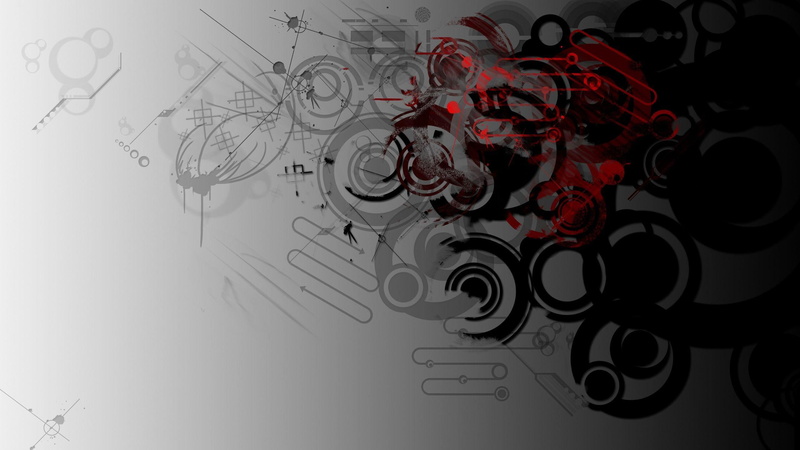 lack, widescreen, artistic, 3d and abstract, design, 2K
