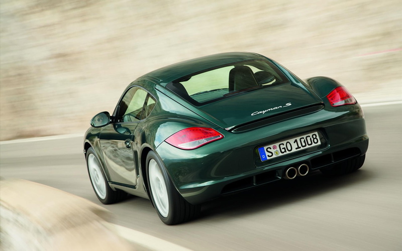 porsche, cars, 1080P, coupe, lack, sports, cayman, 2010