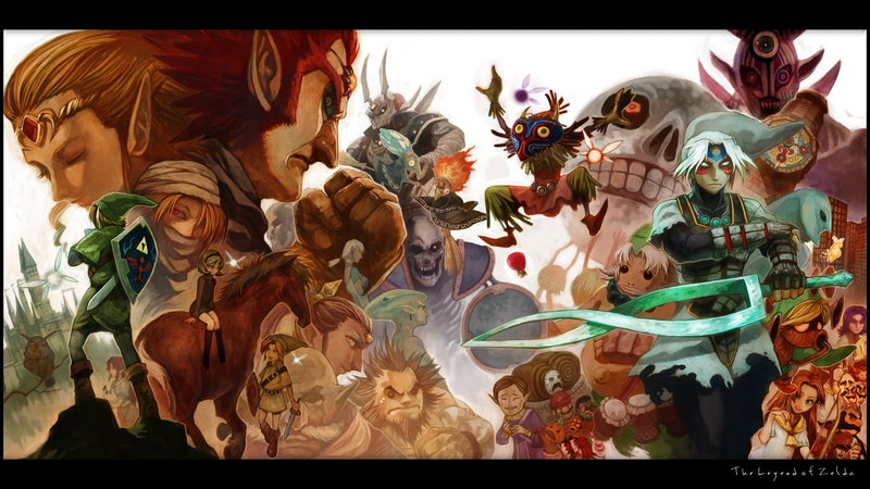 1080P, zelda, link, weapon, ganondorf, sword, legend, lack