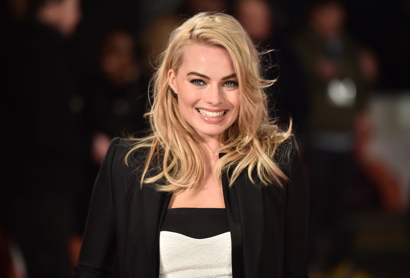 Margot Robbie, Smile, Actresses, Blonde, 4K