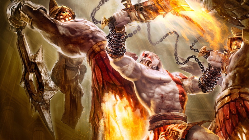 1080P, God of War: Chains of Olympus