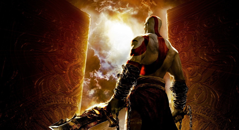kratos, God of War: Chains of Olympus, god, God of War, digital, war, 720P