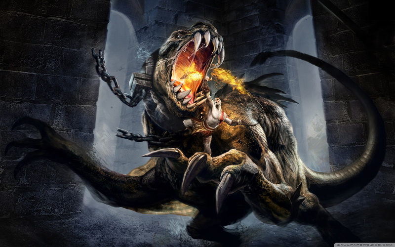 chains, chain, 2K, art, video, Action, games, angry, Dragon, hd, Adventure, olympus, god, battle, war