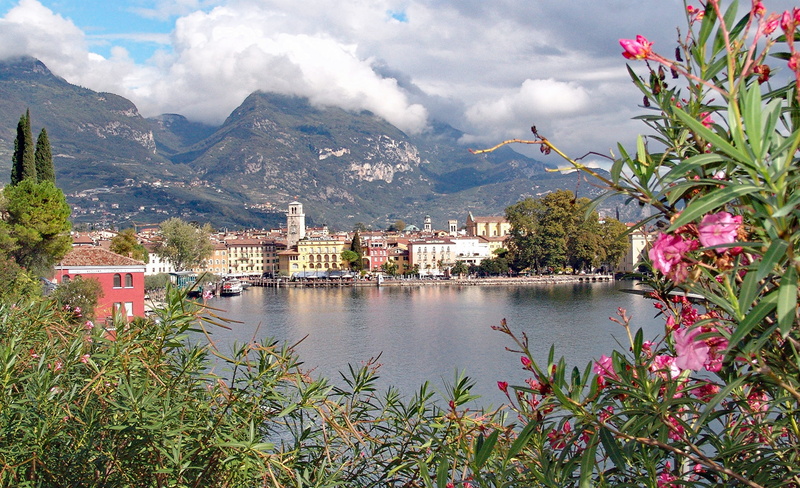 Lake, mountain range, switzerland, building, travel destinations, lake Maggiore, outdoors, built structure, europe, beauty in nature, city view, cloud - sky