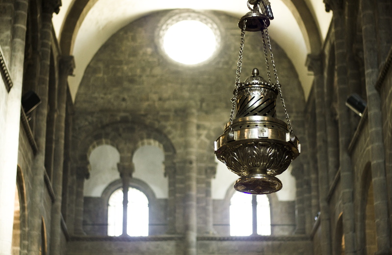 church, ancient, Santiago, the past, illuminated, Cathedral, building, window, arch, santiago of compostela, focus on foreground, electricity, ornate, antique