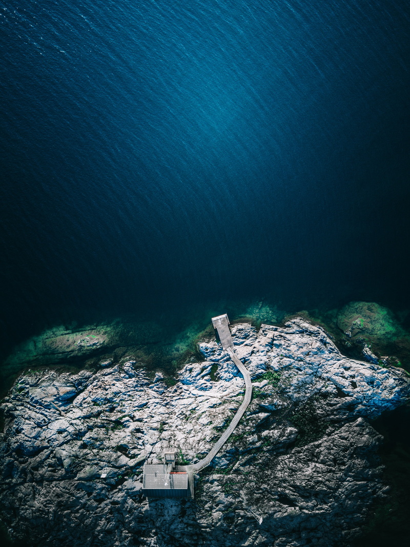 architecture, beauty in nature, scenics - nature, archipelago, environment, high angle view, solid, nature, sea, rock, island, aerial view, no people, day
