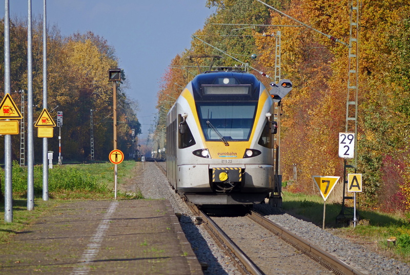 electric locomotive, the way forward, tree, stadler, railway station, transportation, railcar, signals, public transportation, gateway, outdoors, route construction site