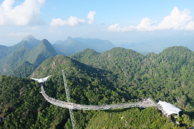 4K, growth, no people, bridge, nature, idyllic, outdoors, tranquil scene, outdoor, sky, tree, malaysia, landscape, environment, day, langkawi, skybridge