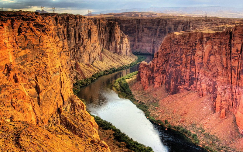utah, rock, geology, travel destinations, glen, area, flowing, tranquility, no people, northwestern, central, vermilion, 2K, tranquil scene, canyon, cliffs