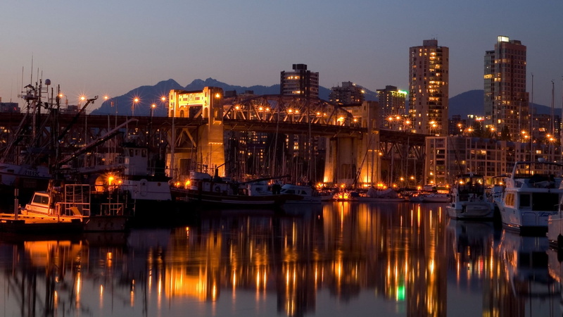 Burrard Bridge, Bridges, 1080P