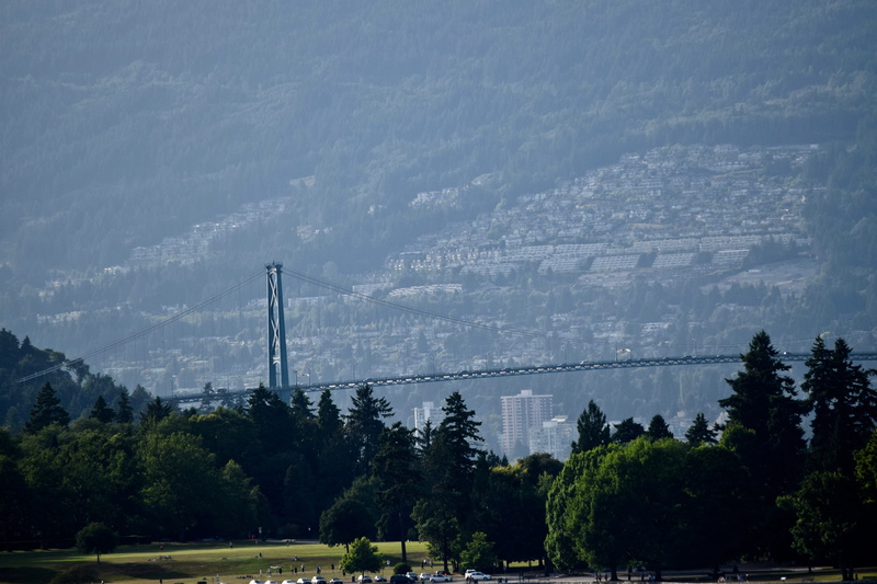 power supply, canada, built structure, stanley park, connection, no people, bridge, outdoors, fuel and power generation, vancouver, plant, 5K, nature