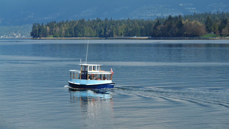 water, scenics - nature, ferry, sailing, vancouver, nautical vessel, non-urban scene, stanley park, no people, reflection, nature, day, passenger craft