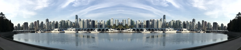 office building exterior, outdoors, urban skyline, canada, travel destinations, vancouver, cloud - sky, day, nature, architecture, reflection, 8K, financial district