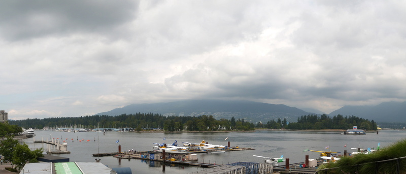 water, british columbia, vancouver, lake, beauty in nature, pacific, sky, transportation, mountain range, mode of transportation, mountain, cloud - sky