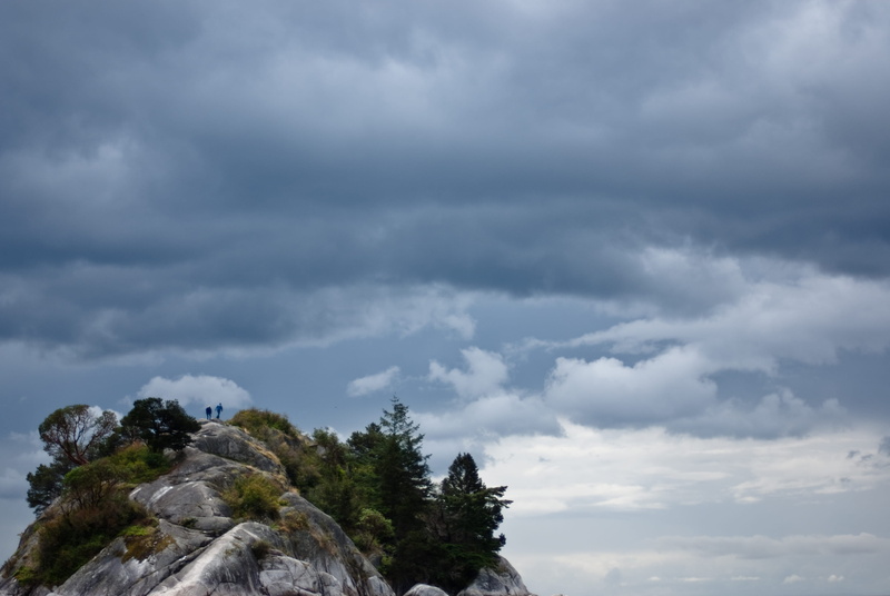 outdoors, tranquility, whytecliff park, canada, plant, no people, day, overcast, sky, tree, mountain peak, mountain, tranquil scene, west vancouver, cloud - sky