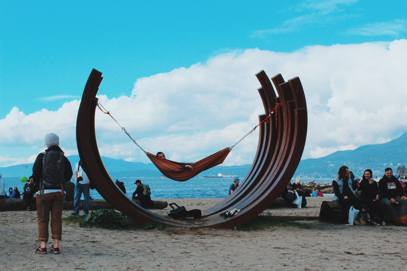 cloud - sky, nautical vessel, nature, hammock, west vancouver, men, lifestyles, water, vancouver, scenics - nature, beauty in nature, transportation, day