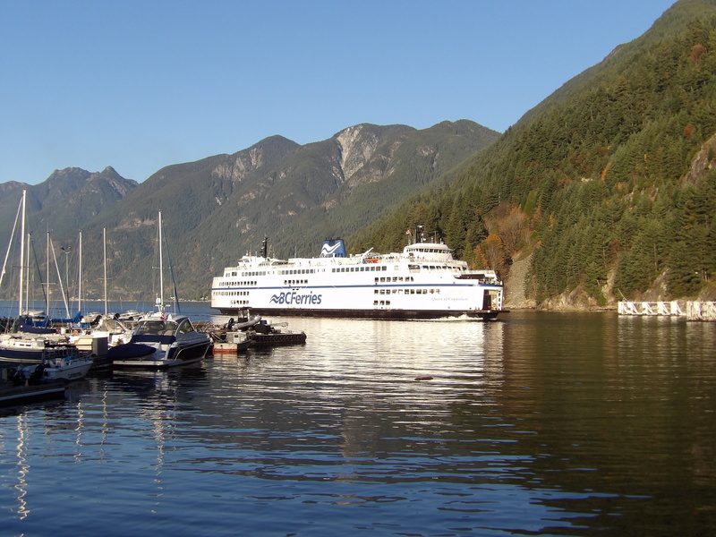 tree, reflection, nautical vessel, yacht, mode of transportation, west vancouver, mountain, sailboat, travel, park, mountain range, water, nature, beauty in nature