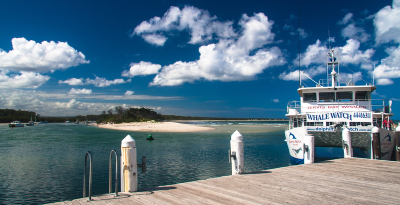 dock, built structure, quay, australia, 2K, safety, photoholgic, pier, boat, inlet, outdoors, sand, day, sky, clouds, tranquil scene, blue sky, travel