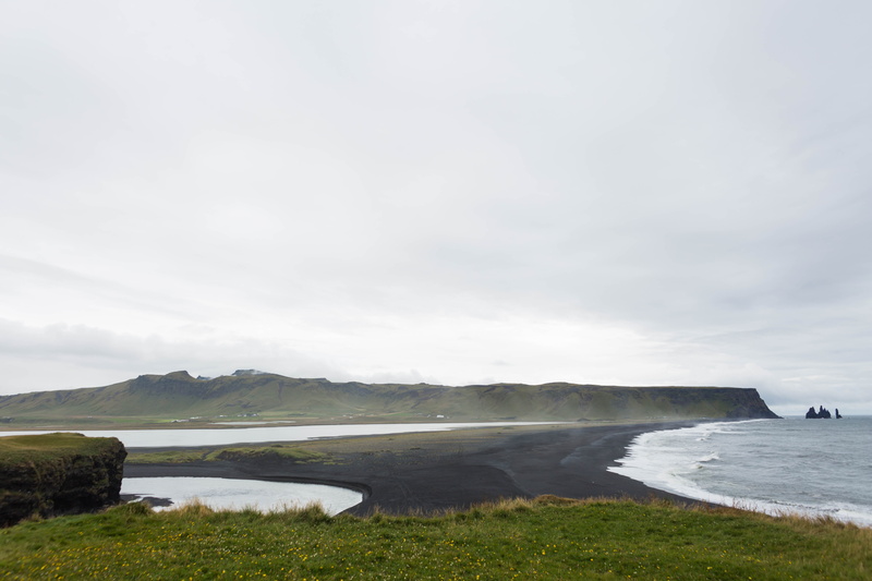 nature, non-urban scene, iceland, meadow, plant, outdoors, 5K, houses, sky, no people, beauty in nature, day, land, sea, beach, inlet, scenics - nature