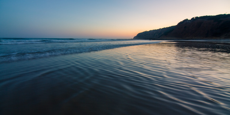sky, 4K, beauty in nature, seascape, australia, smooth, land, shore, tranquil scene, environment, twilight, beach, nature, aireys inlet, idyllic, water