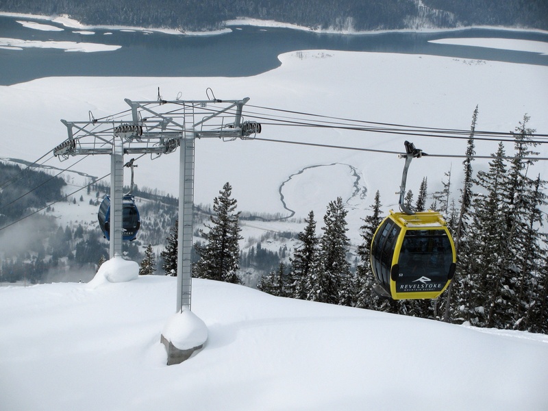 outdoors, nature, outside, tranquil scene, ski, overhead cable car, countryside, recreation, british columbia, electricity, snowcapped mountain, 2K, cable car