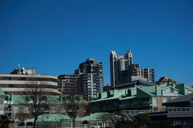 north vancouver, waterfront, window, vancouver, bc, blue, outdoors, nature, office building exterior, highrise, building exterior, clear sky, british, columbia