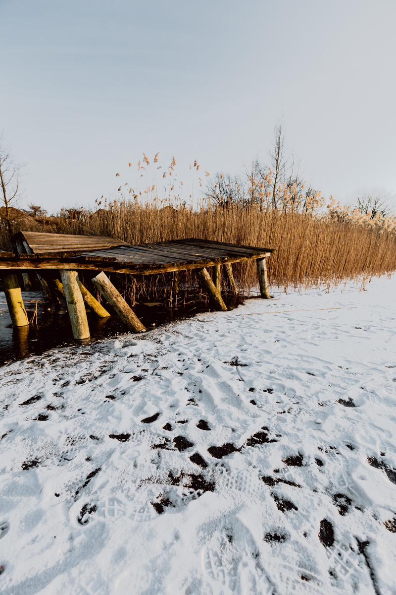 snow, cane, environment, sunset, beauty in nature, dom, tranquility, lake, field, nature, adventure, cold temperature, clear sky, winter, frozen, landscape