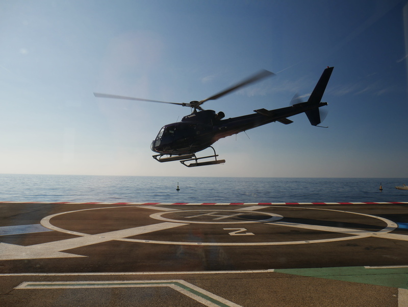 Helicopter, mode of transportation, airport runway, sky, 4K, water, military, no people, sea, horizon over water, mid-air, scenics - nature, take off