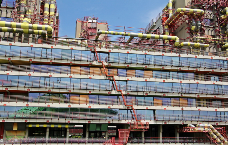 medical faculty, nature, incomplete, reinforced concrete skeleton construction, scaffolding, building exterior, residential district, similar factory, reflex helipad