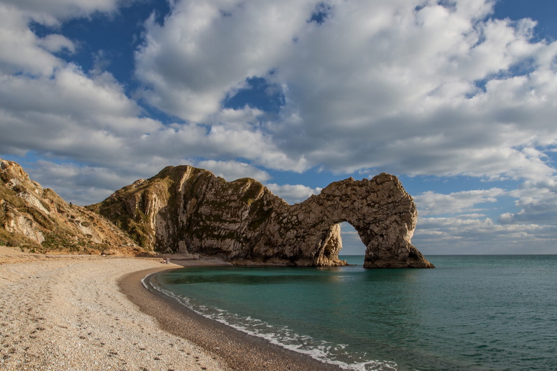 rock formation, famous, day, Durdle Door, travel, travel Destinations, ocean, cloud - Sky, coast, door, natural arch, Dorset, scenics, 2K, scenics - nature