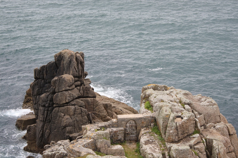 britain, no People, rock formation, travel Locations, scenic, beauty in nature, nature, Porthcurno, tranquil scene, coastline, shore, Penzance, minacktheatre