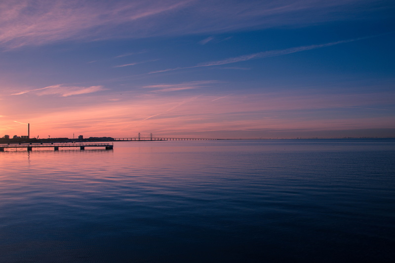 nature, strand, night, winter  beach, sunlight, öresundsbron, sunset, himmel, outdoor, sky, Skåne län, dock, river, photography, ice, sweden, öresund, SE