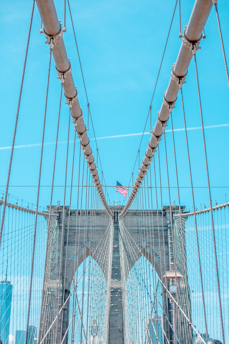 nature, transportation, infrastructure, bridge, united states, cable-stayed bridge, brooklyn, structure, america, tourism, leisure activities, u, outdoors