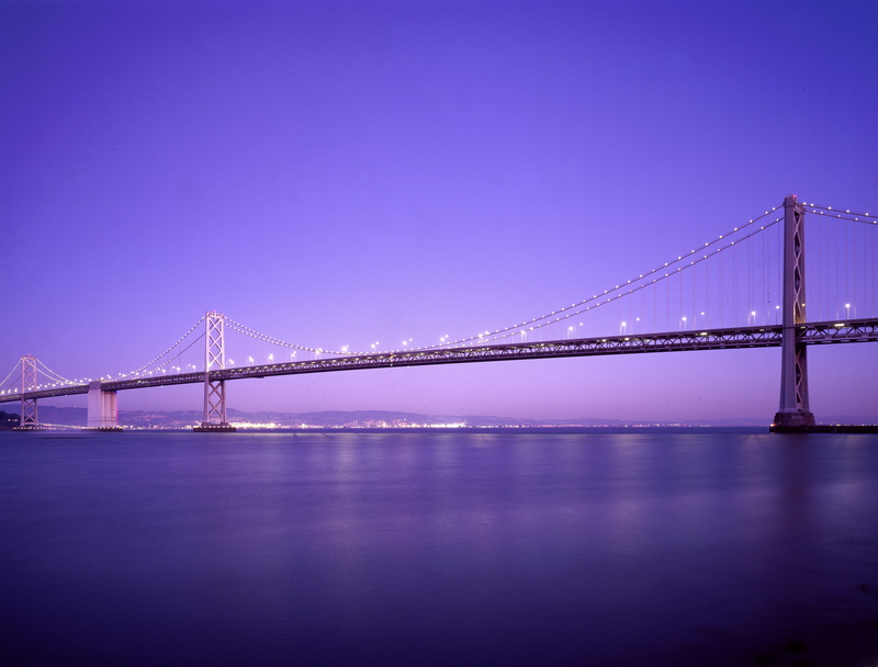 depend, night, oakland bay bridge, built structure, engineering, outdoors, architecture, suspension bridge, lake, bridge element, nature, copy space, travel