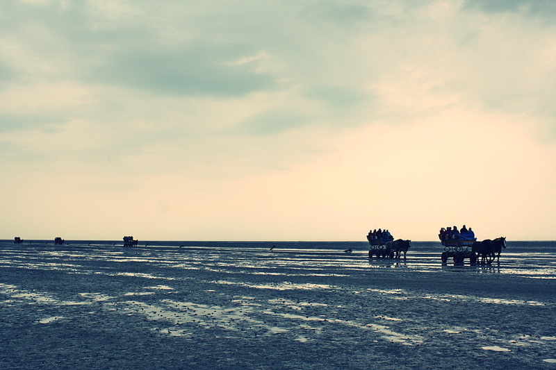 real people, nature, land, north sea, sky, cloud - sky, 4K, beauty in nature, horizon over water, transportation, sea, mode of transportation, scenics - nature