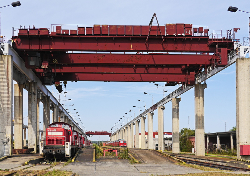 industry, scrapping, out of service, architecture, connection, abstellanlage, no people, container platform, secondment, rail transportation, deutsche bahn