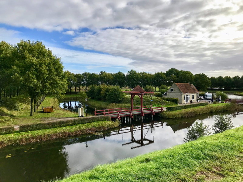 groningen, bourtange, outdoors, plant, architecture, day, no people, tree, water, building exterior, house, growth, grass, historic, drawbridge, 4K, 1742