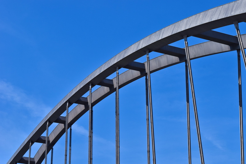 bridge, 5K, alloy, rail transport, water, architecture, connection, transportation, built structure, construction, bridge - man made structure, outdoors