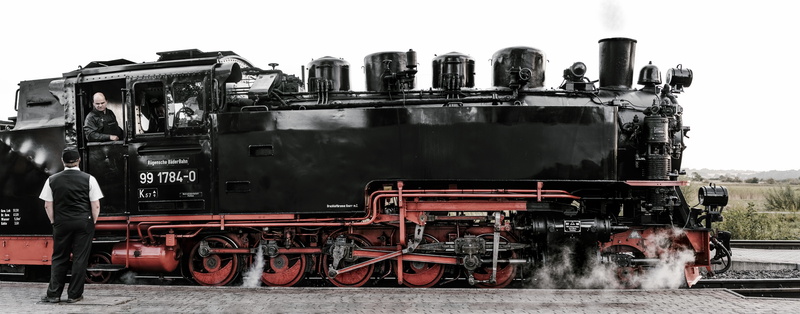 smoke, rail traffic, railway, rasender roland, locomotive, transportation, historically, 8K, mecklenburg western pomerania, shunting yard, smoke - physical structure