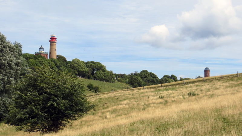 warning signal, fields, hiking trails, lighthouses, rügen, plant, sky, observation deck, landscape, outdoors, safety, cape arkona, baltic sea, direction