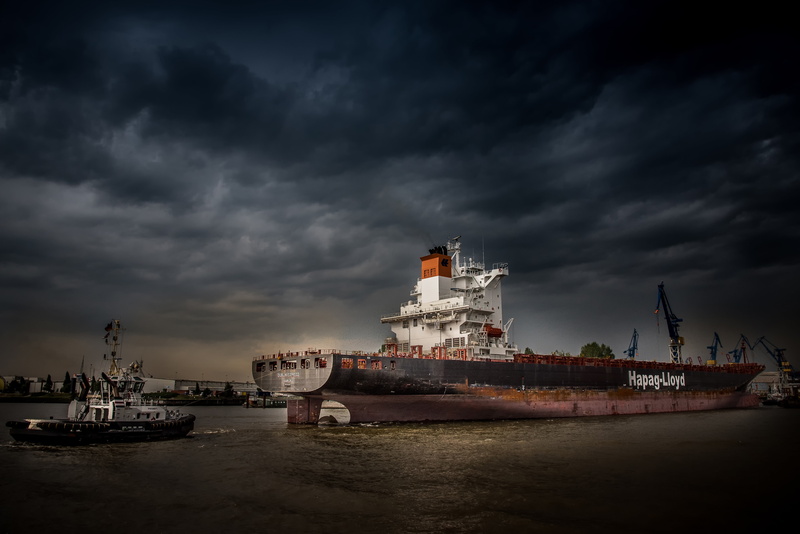 travel, building exterior, mode of transportation, sailboat, 5K, hamburg, container ship, elbe, port, harbor, architecture, outdoors, white, transportation