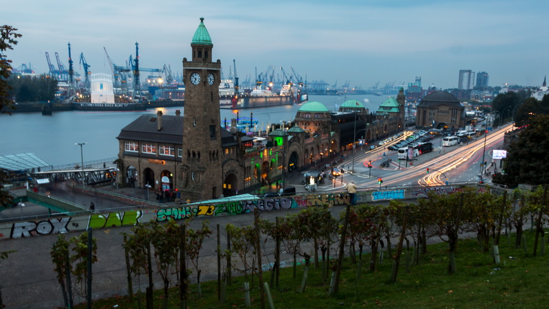 autos, transportation, hamburg port, religion, bridge - man made structure, long exposure, lights, outdoors, hanseatic city, sky, building exterior, road