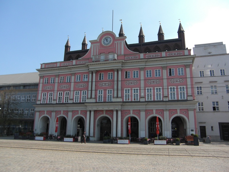 market, building exterior, window, facade, nature, hanseatic league, age marketplace, mecklenburg western pomerania, built structure, city, space, 1080P